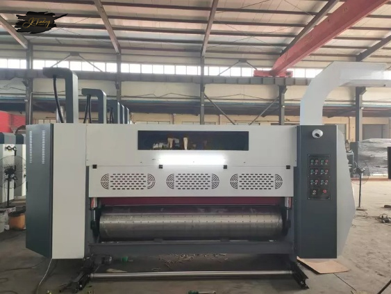 NORTH PACK Lead Edge Two Color Printing Slotting Corrugation Carton Box Make Machine
